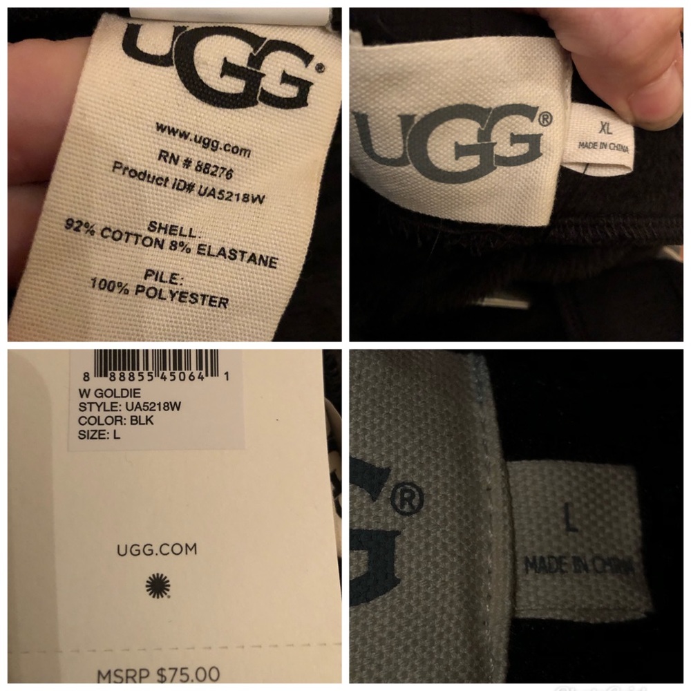⚠️ 1 LEFT! UGG jogger pants black - Picture 7 of 8